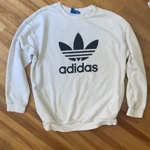 Adidas crewneck sweatshirt with pockets